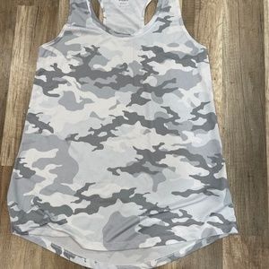Athletic women’s camo tank top